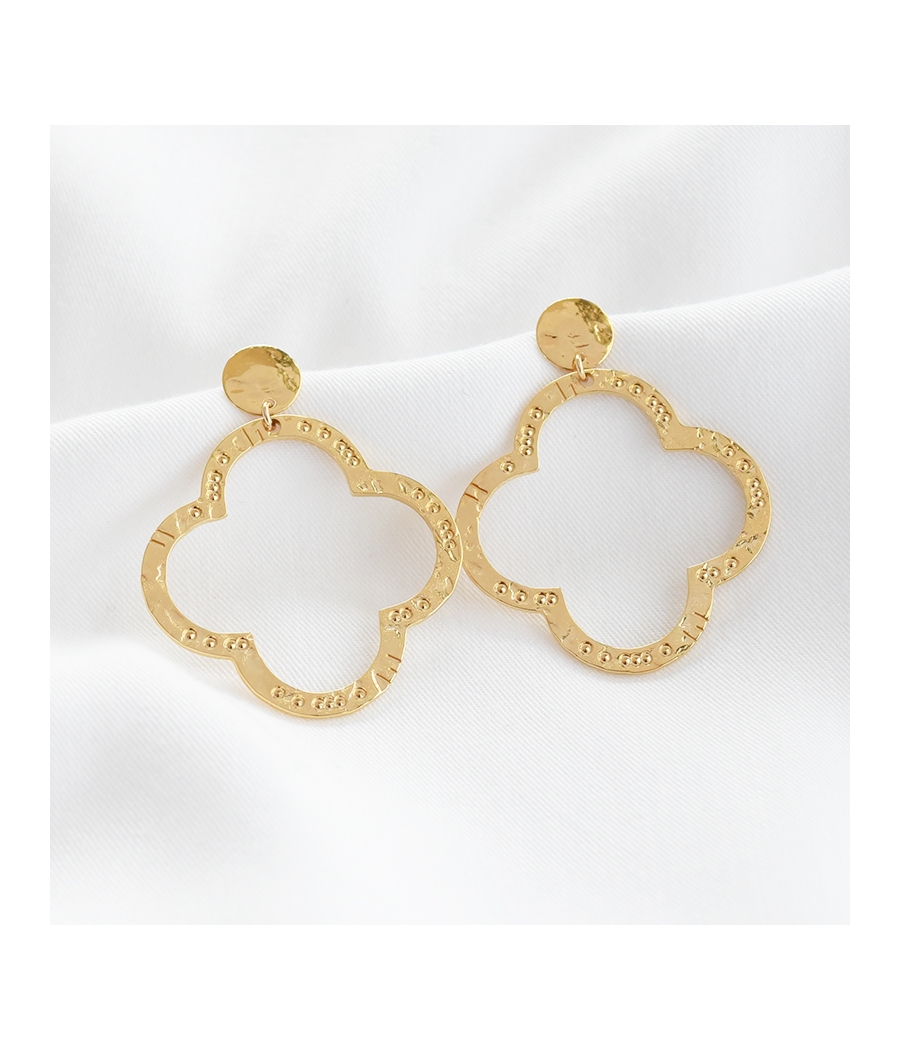 Boucles d'oreilles trèfle...