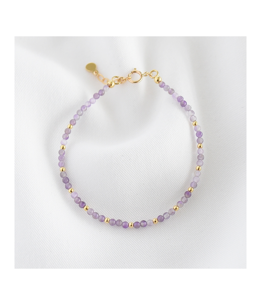 Bracelet perles amethyste PM ISAÉ