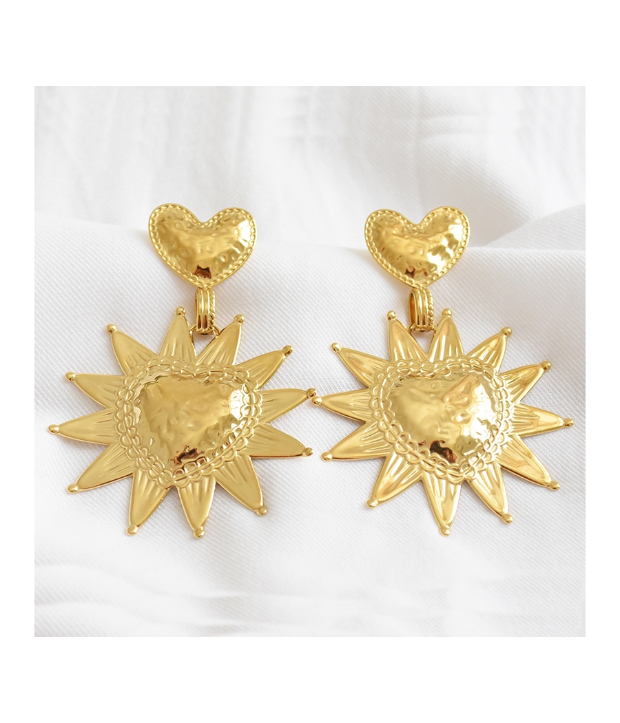 Boucles d'oreilles coeur...