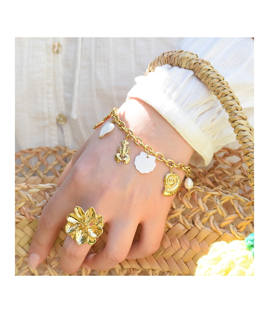 Bracelet pampilles homard...
