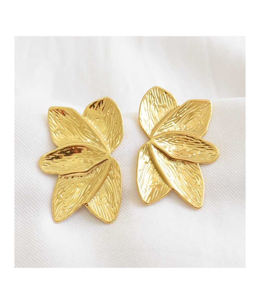 Boucles d'oreilles pétales...