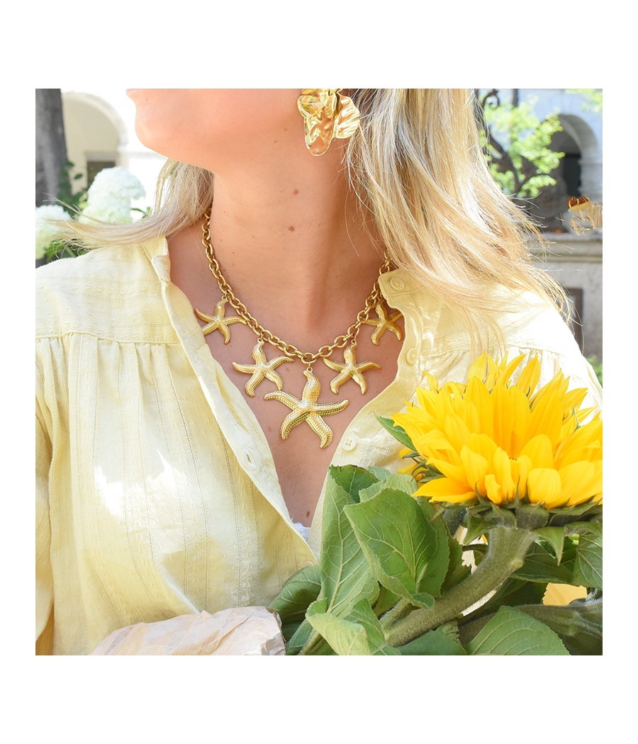 Collier étoiles de mer XXL LOU