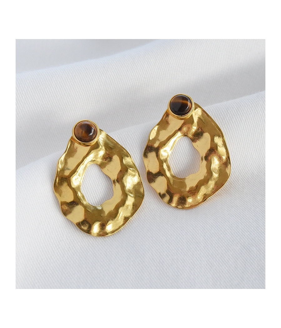 Boucles d'oreilles ovale...