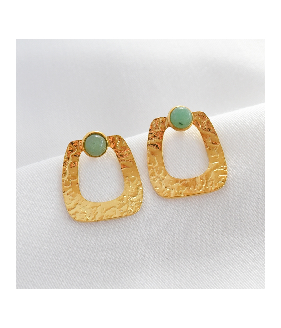 Boucles d'oreilles carré...