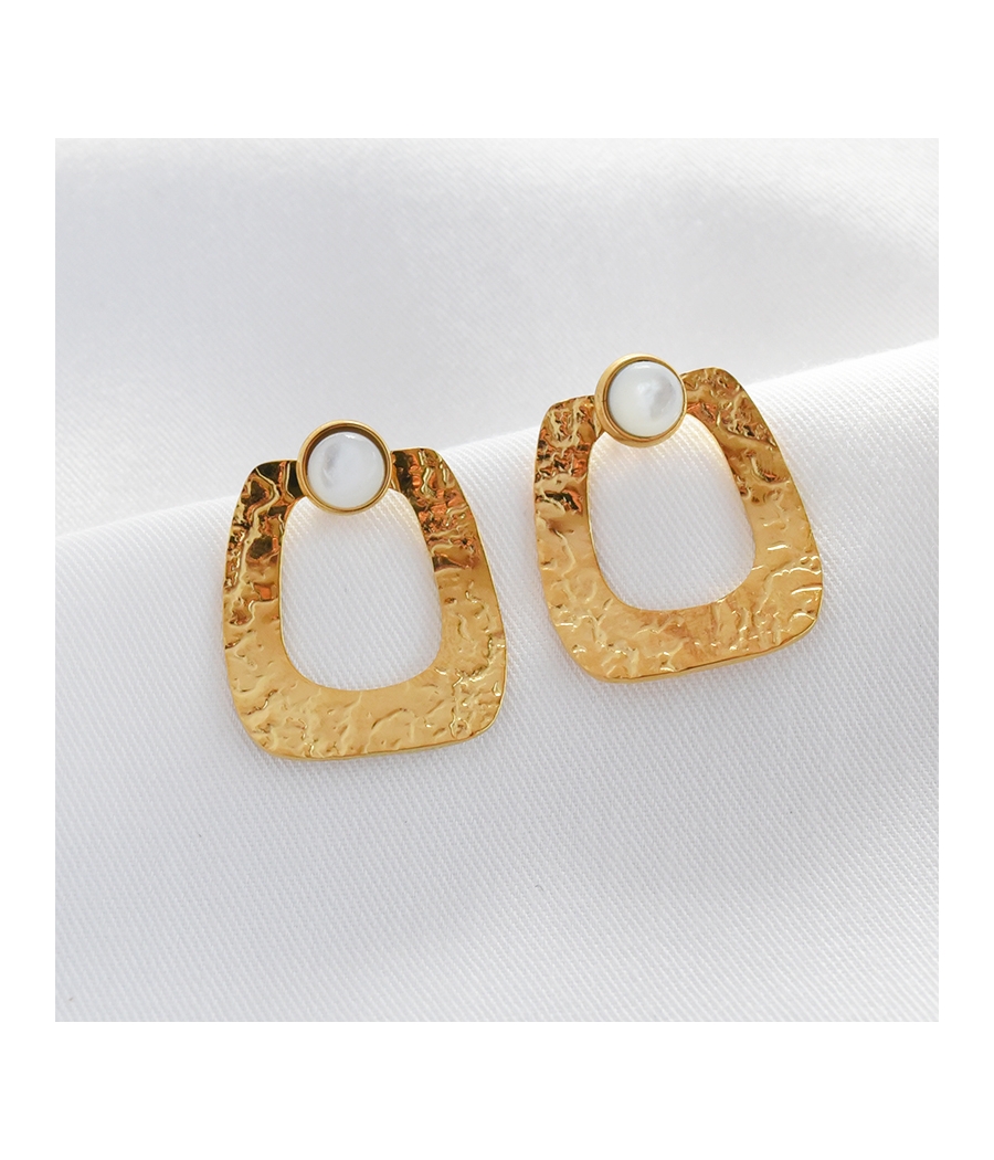 Boucles d'oreilles carré...
