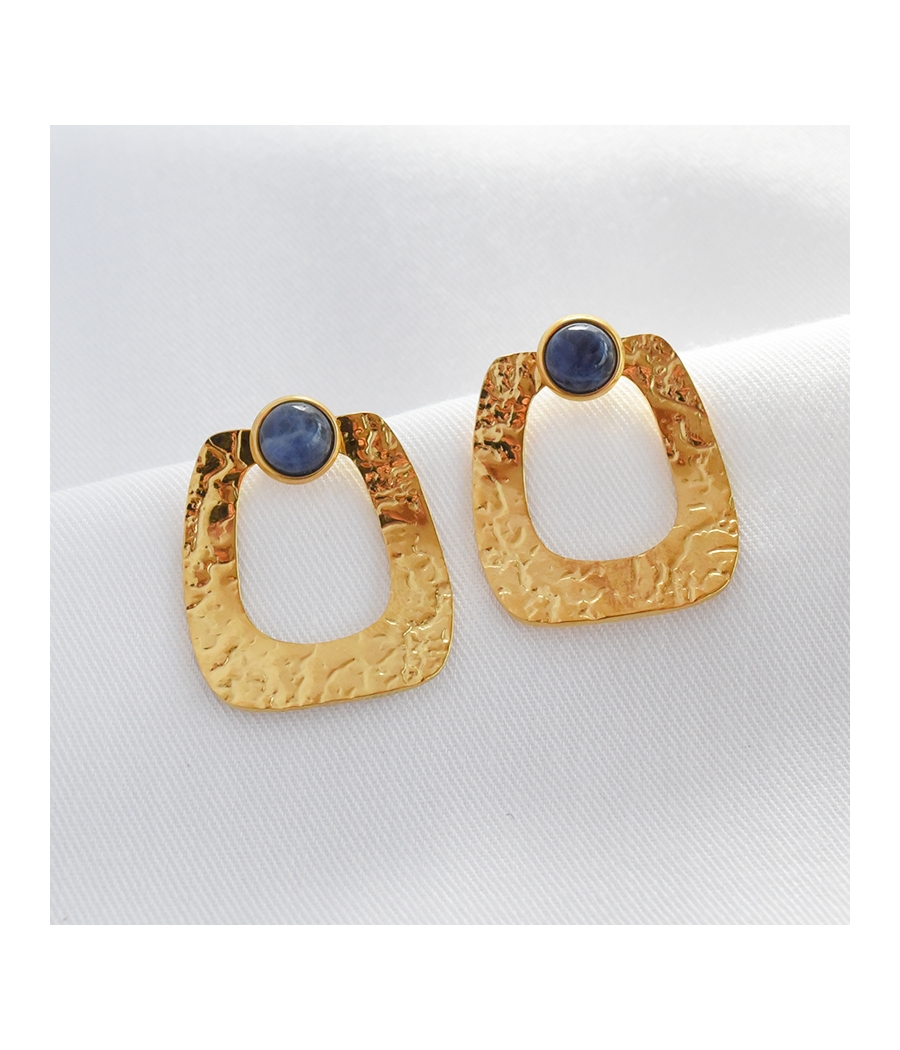 Boucles d'oreilles carré...