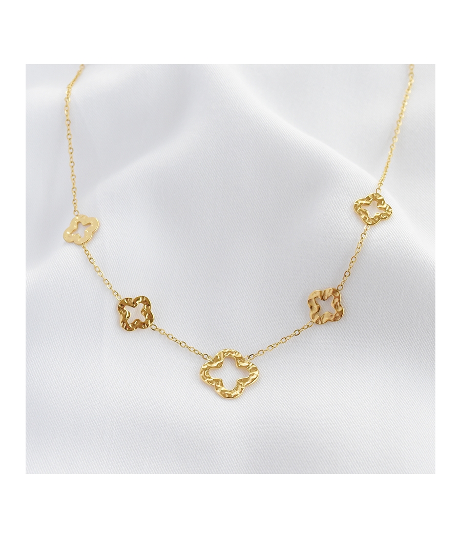 Collier trèfles EVA