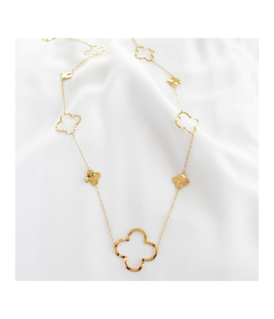 Sautoir trèfles EVA