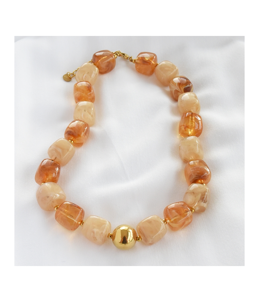 Collier LOUISE beige