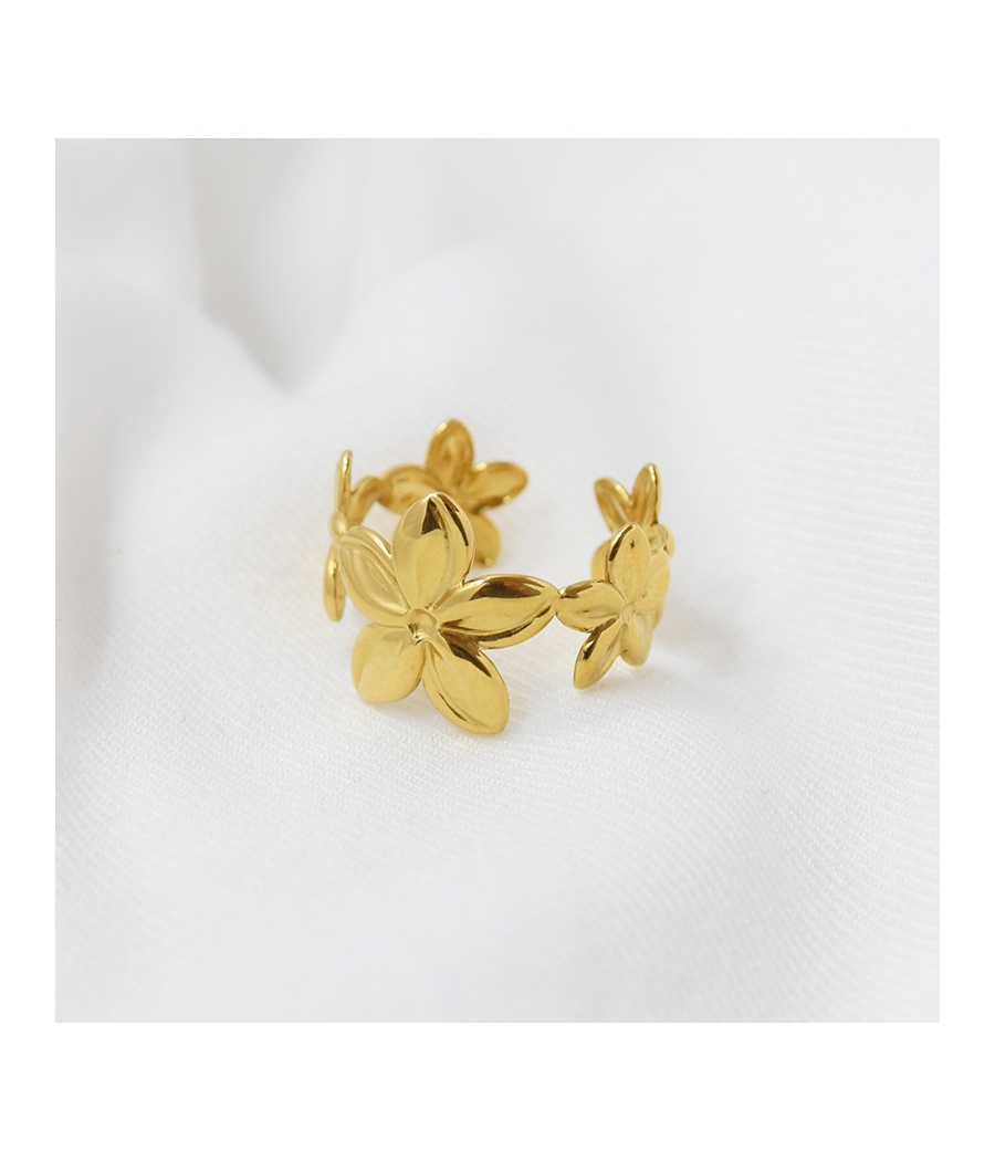 Bague fleurs FLORA