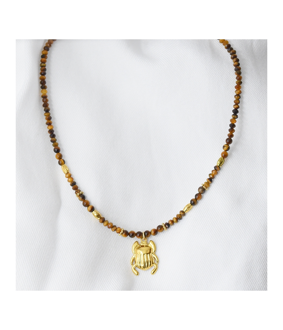 Collier scarabée LOUANNE