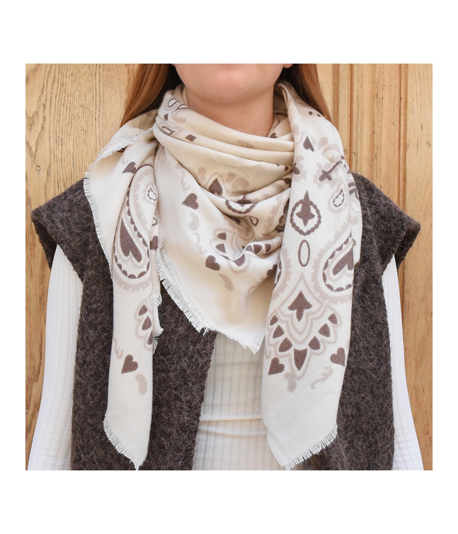 Foulard imprimé bandana...
