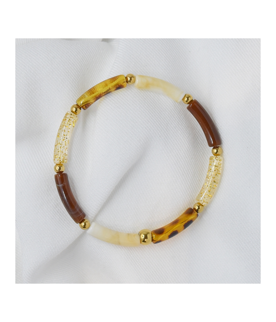Bracelet perles BAHIA beige...