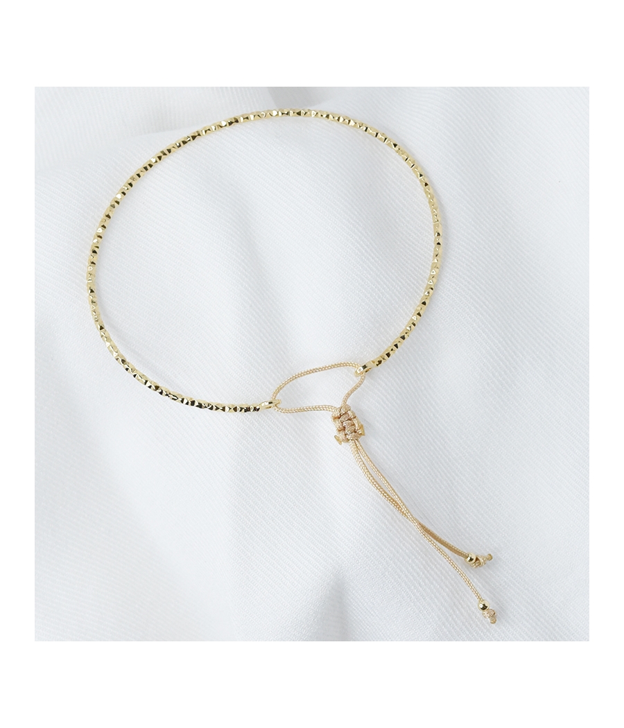 Jonc Faustine lien beige