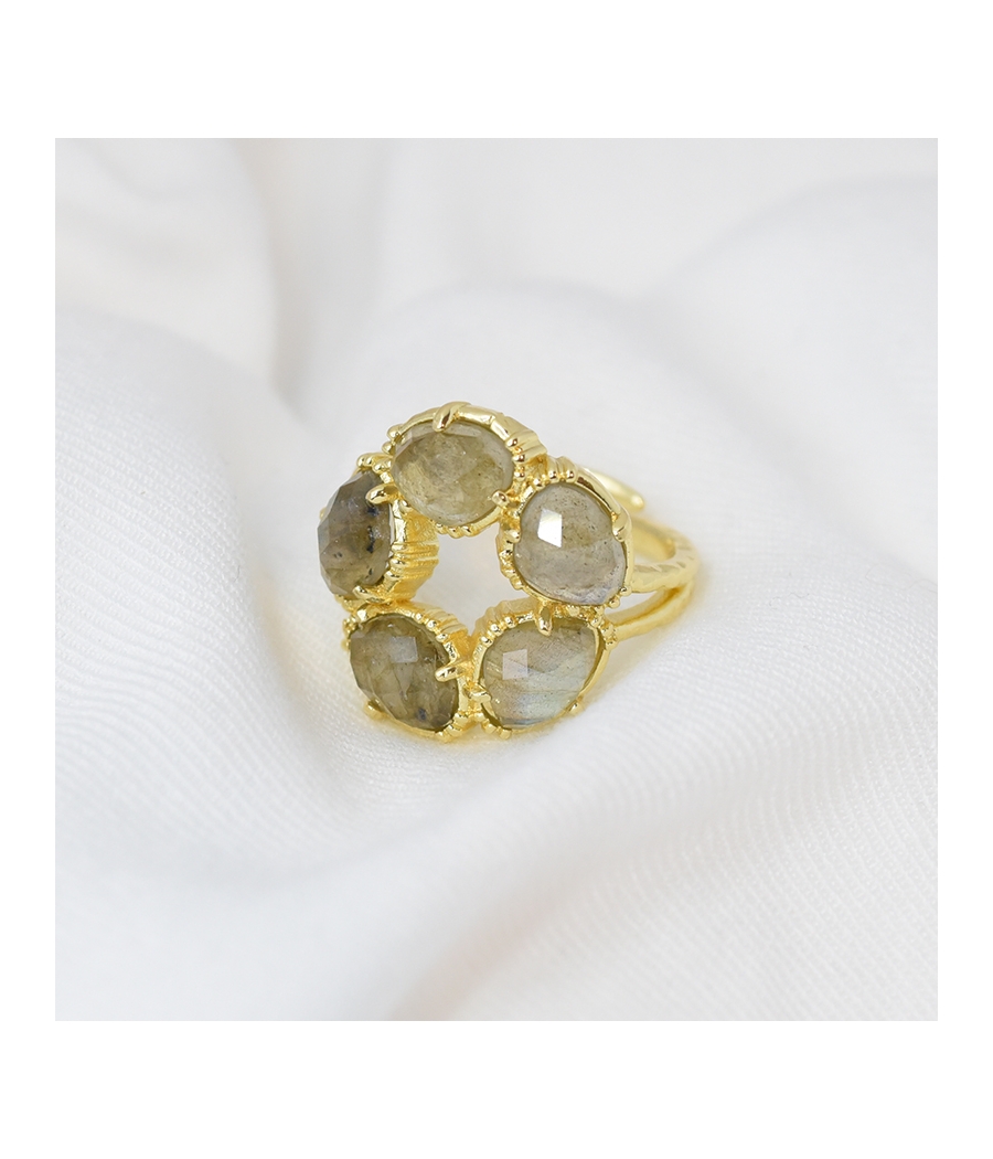 Bague labradorite VICTOIRE