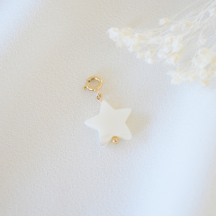 MIX & LOVE Charm Étoile nacre MIX & LOVE Charm Étoile nacre