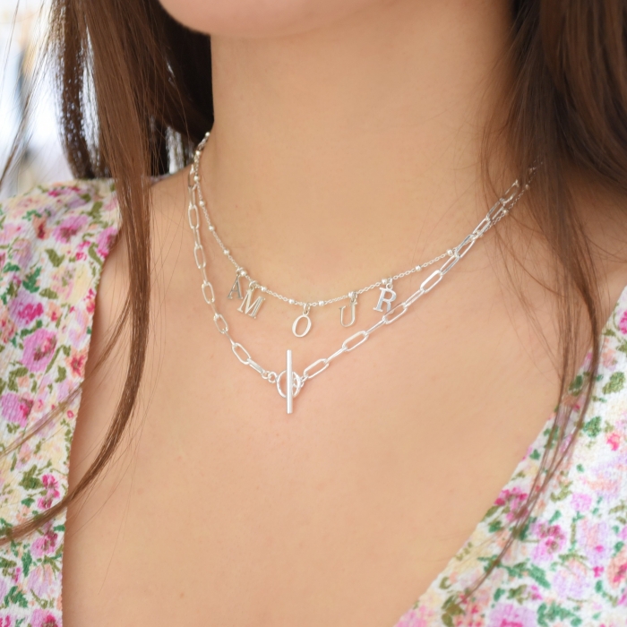 Collier AMOUR argent