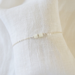 BETTY Bracelet nacre et argent
