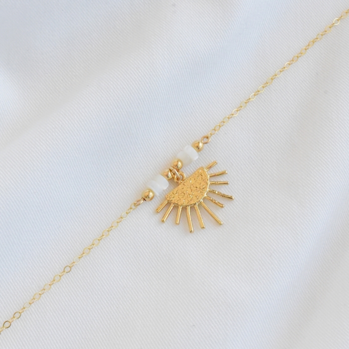 LOUISE Bracelet nacre et or LOUISE Bracelet nacre et or