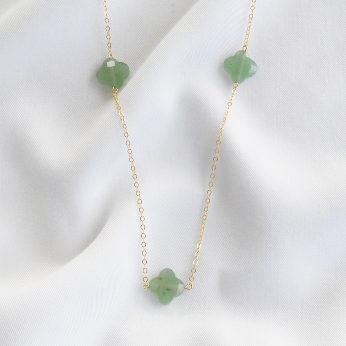 AURE Sautoir aventurine AURE Sautoir aventurine