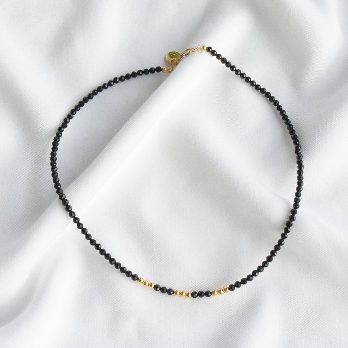 ISAÉ Choker noir et or ISAÉ Choker noir et or