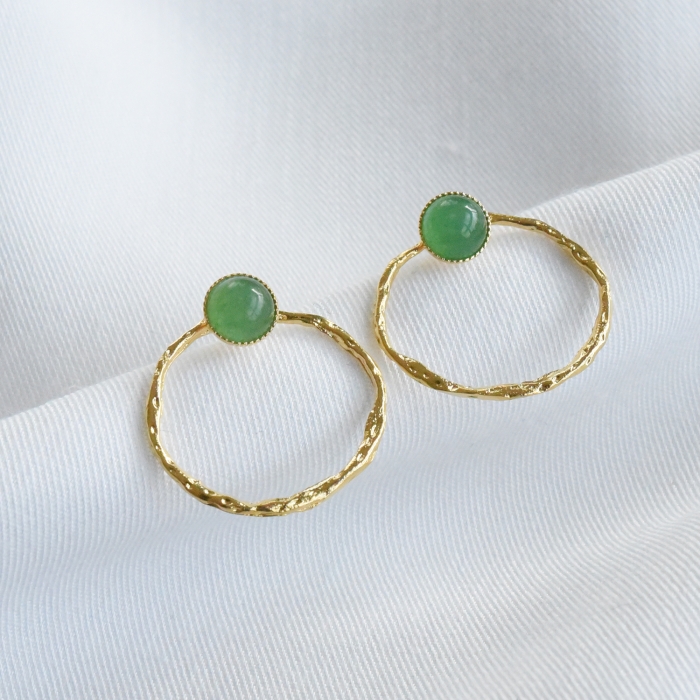 ALICE Boucles d'oreilles amazonite ALICE Boucles d'oreilles amazonite