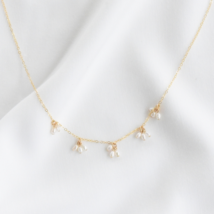 ALMA Collier perles nacre ALMA Collier perles nacre