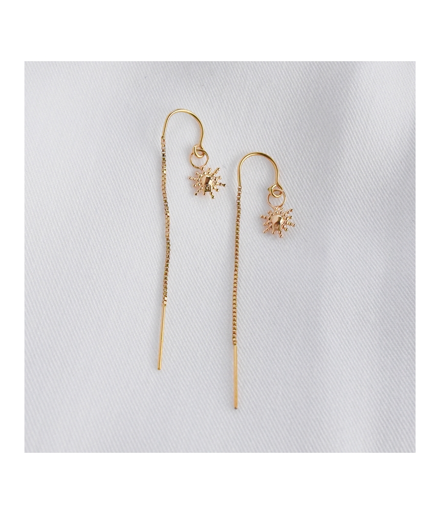 PERNILLE Boucles fil or