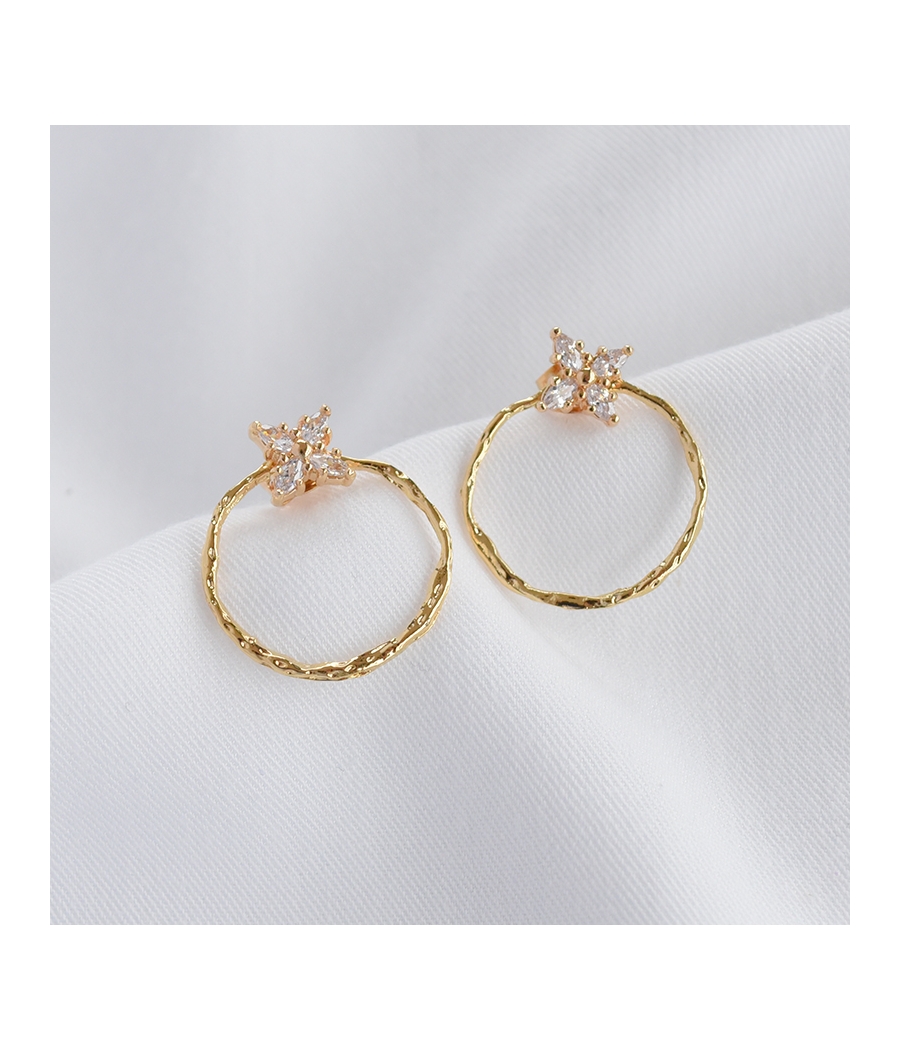 Boucles d'oreilles or...