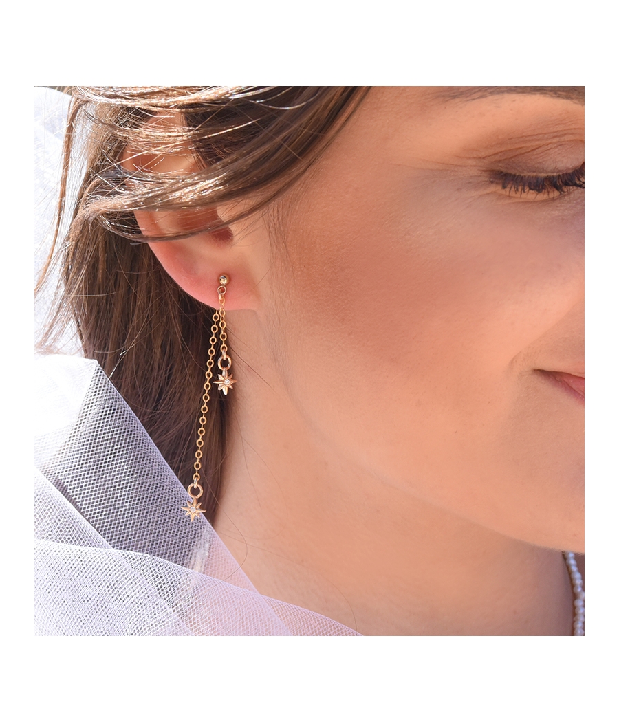 Boucles d'oreilles chaine...